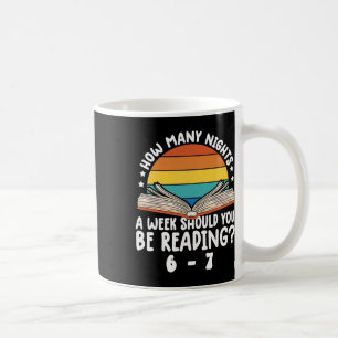 Vintage Reading 67 Meme English Teacher Funny 67 B Coffee Mug