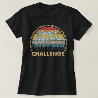 Vintage Ready to Rise to the Challenge Circle 1 T-Shirt