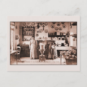 Vintage real Belgian waffle and pancake house Postcard