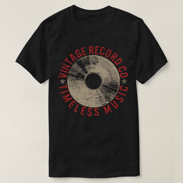 Vintage Record Co T-Shirt (Design Front)
