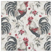 Vintage Red and White Rooster