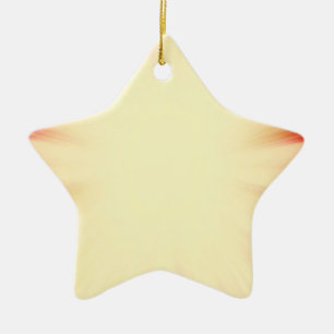 Vintage red and yellow sunburst ceramic tree decoration