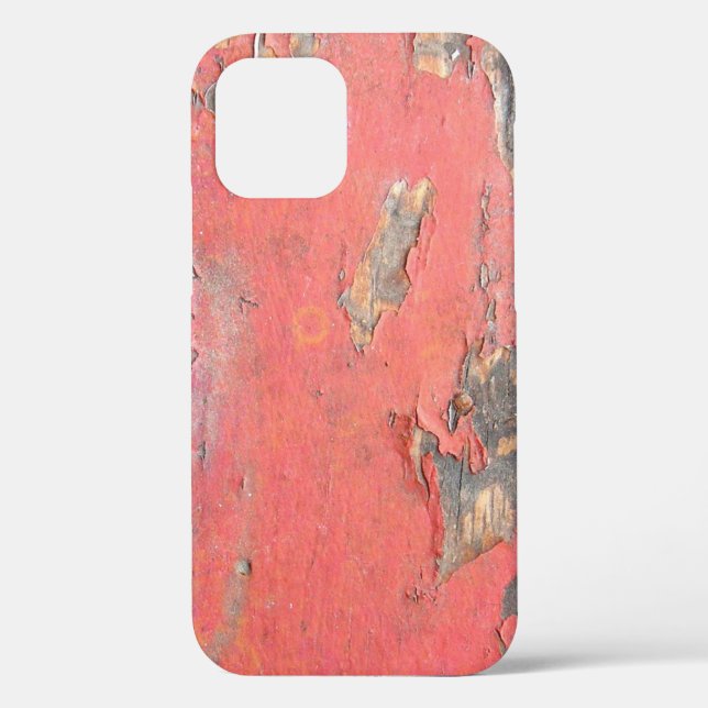 Vintage Red Barn Wood Case-Mate iPhone Case (Back)