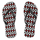 Vintage Red Black Playing Cards Symbols