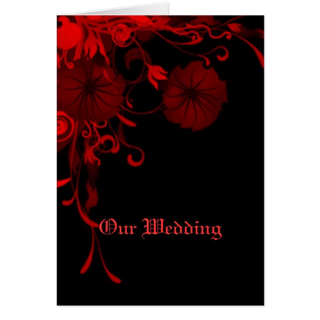 Vintage Red Bouquet (Front)