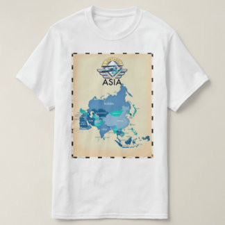 Vintage Red British Shipping Poster T-Shirt