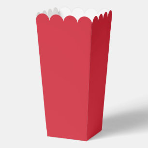 Vintage Red Carnival Treat Favour Box