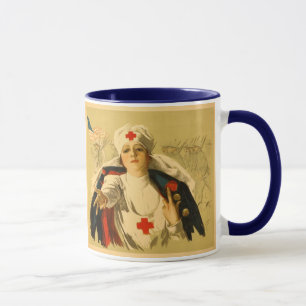 Vintage Red Cross Nurse - Mug
