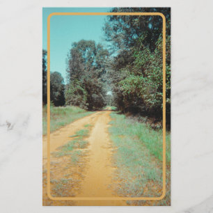Vintage Red Dirt Path Stationery