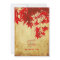 Vintage Red Maple Leaves/fall invitations