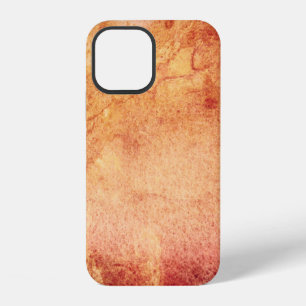 Vintage red yellow orange retro iPhone 12 case