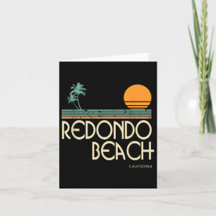 Vintage Redondo Beach California  Card