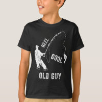 Vintage Reel Cool Old Guy Fishing Fisherman Gift 