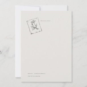Vintage Regency Inspired Pressed Rose