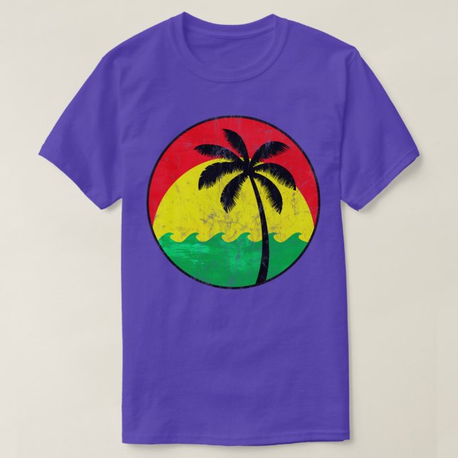 Vintage Reggae Logo T-Shirt (Design Front)