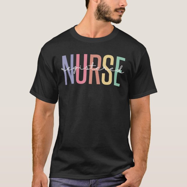 Vintage Registered Nurse T-Shirt (Front)