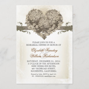 vintage rehearsal dinner invitations