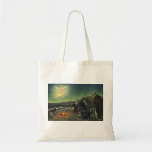 Vintage Religion, Annunciation to the Shepherds Tote Bag