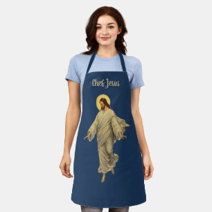 Vintage Religion, Jesus Christ is Walking on Water Apron