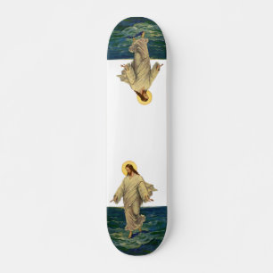 Vintage Religion, Jesus Christ is Walking on Water Skateboard