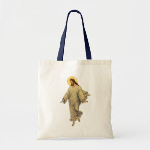 Vintage Religion, Jesus Christ is Walking on Water Tote Bag