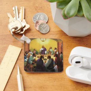 Vintage Religion, Last Supper with Jesus Christ Key Ring