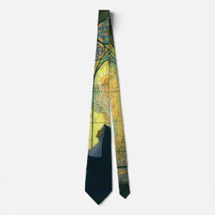 Vintage Religion, Nun Playing an Organ in Church Tie