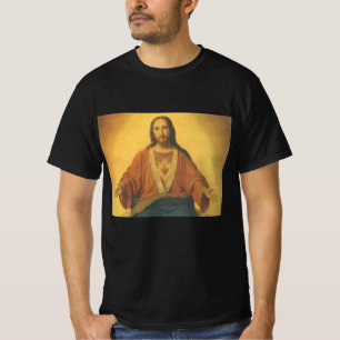 Vintage Religion, Sacred Heart of Jesus Christ T-Shirt
