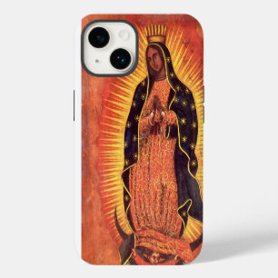 Vintage Religion Virgin Mary Our Lady of Guadalupe iPhone 14 Case