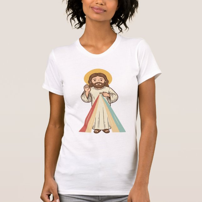 Vintage Religious Blessing Vector Shirt Design_1 (Front)