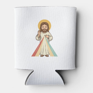 Vintage Religious Blessing Vector Shirt Design_1 Can Cooler
