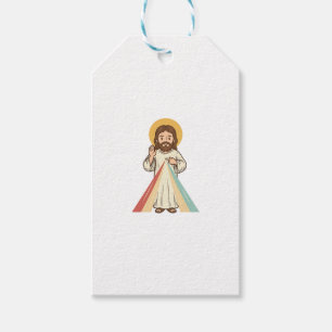 Vintage Religious Blessing Vector Shirt Design_1 Gift Tags