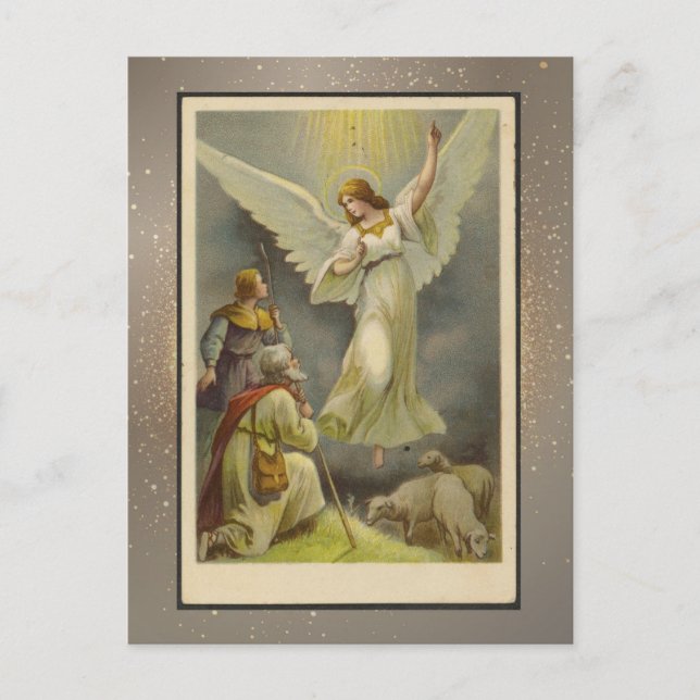 Vintage Religious Christmas Card (Front)