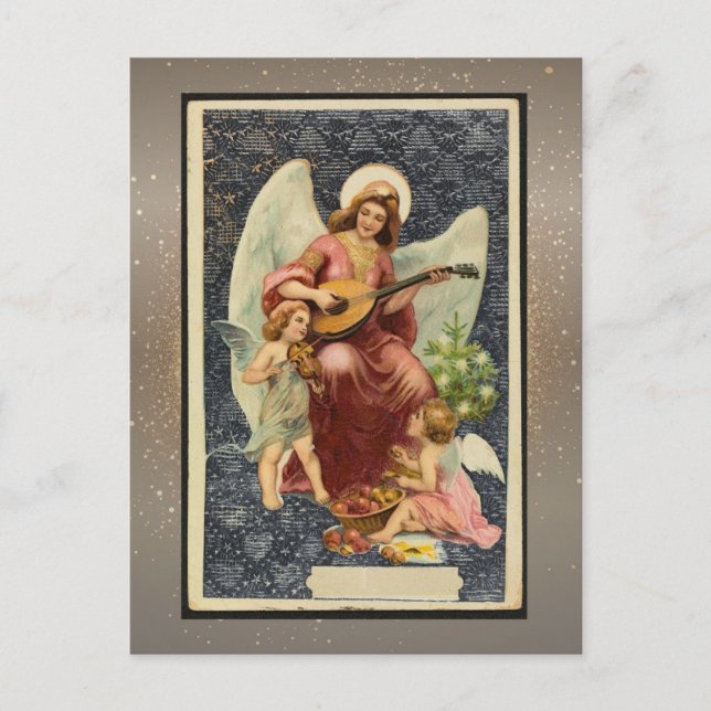Vintage Religious Christmas Card (Front)