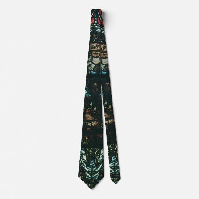 Vintage Religious Church Stained Glass Window Tie (Front)
