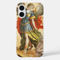 Vintage Religious, Saint Michael Defeats Lucifer