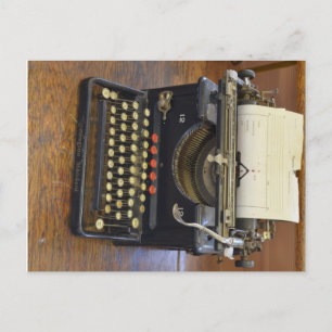 Vintage Remington Typewriter Postcard