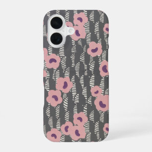 Vintage René Crevel French Art Deco Pink Floral iPhone 16 Case