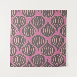 vintage repeat seamless pattern with figs. tapestry
