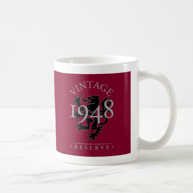 Vintage Reserve 1948 Coffee Mug (Right)