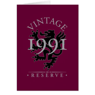 Vintage Reserve 1991