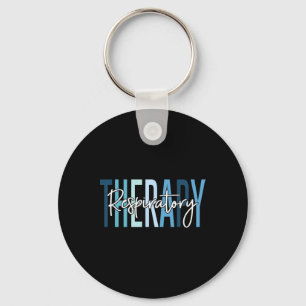 Vintage Respiratory Therapy Nurse Apparel Uni-adul Key Ring