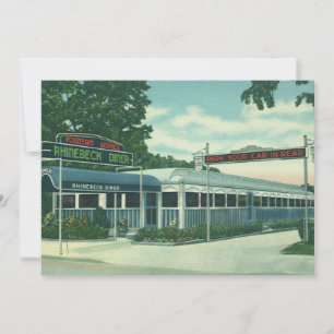 Vintage Restaurant, Retro Rhinebeck Roadside Diner