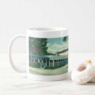 Vintage Restaurant, Retro Rhinebeck Roadside Diner Coffee Mug