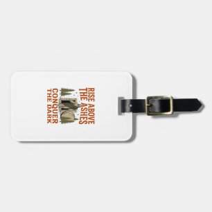 Vintage Resurrection Cave Quote Engraving Shirt De Luggage Tag