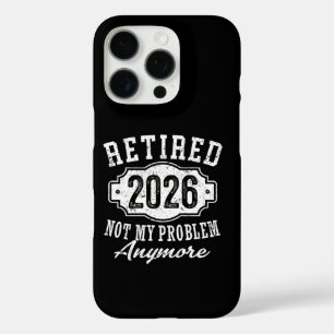 Vintage Retirement 2026 for Retired Men And Women iPhone 16 Pro Case