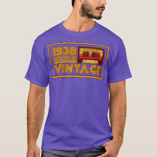 Vintage Retro 1938 Masterpiece Cassette Tape T-Shirt