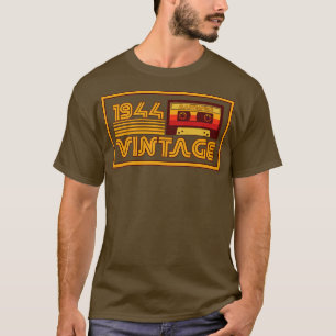 Vintage Retro 1944 Masterpiece Cassette Tape T-Shirt