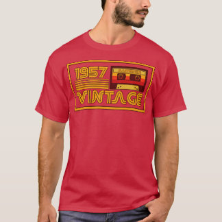 Vintage Retro 1957 Masterpiece Cassette Tape T-Shirt