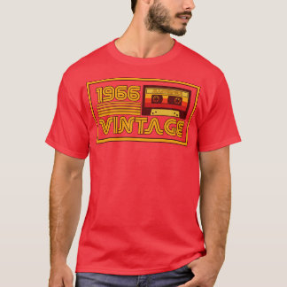 Vintage Retro 1966 Masterpiece Cassette Tape T-Shirt